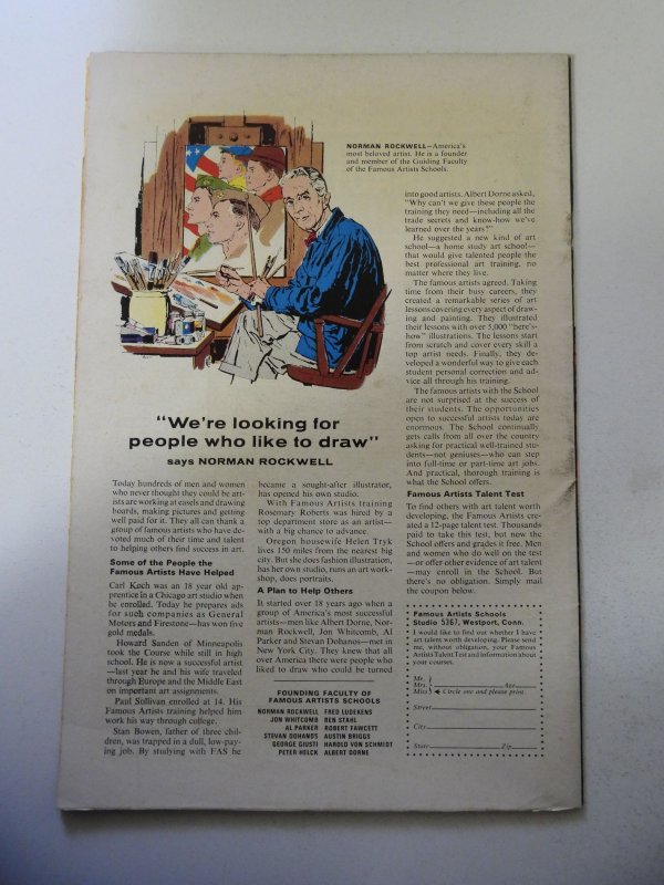 Fantastic Four #62 (1967) GD+ Condition centerfold detached