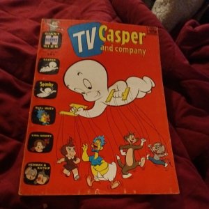 TV CASPER AND COMPANY #10 BABY HUEY 68-PAGE GIANT HARVEY  SILVER-AGE 1965