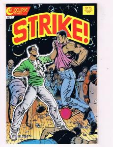 Strike #2 VF Eclipse Comics Comic Book Dixon 1987 DE40 AD14