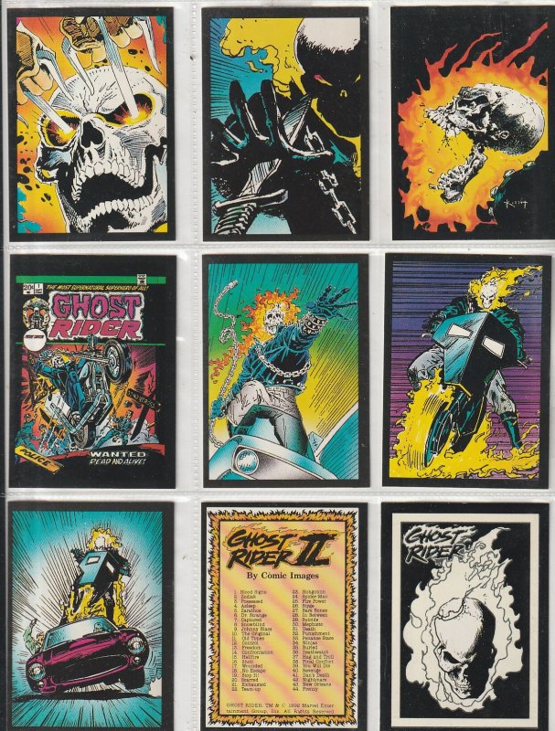 80 Ghost Rider II Trading Cards