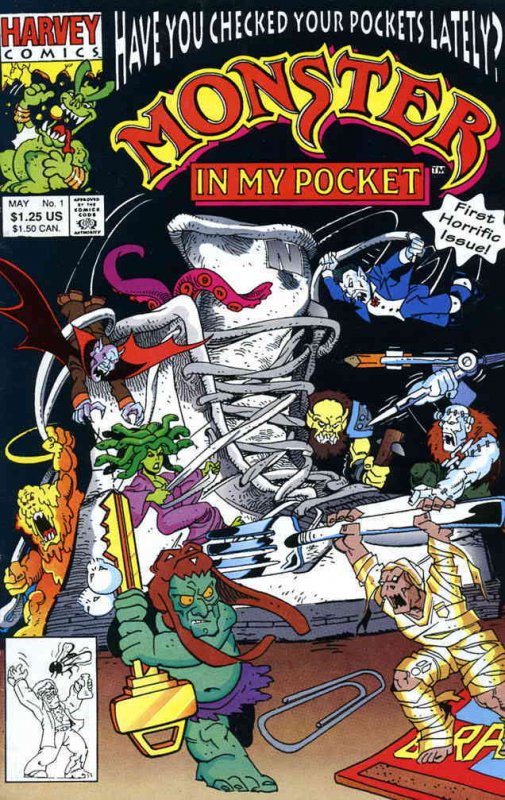 Monster in My Pocket #1 FN ; Harvey | All Ages