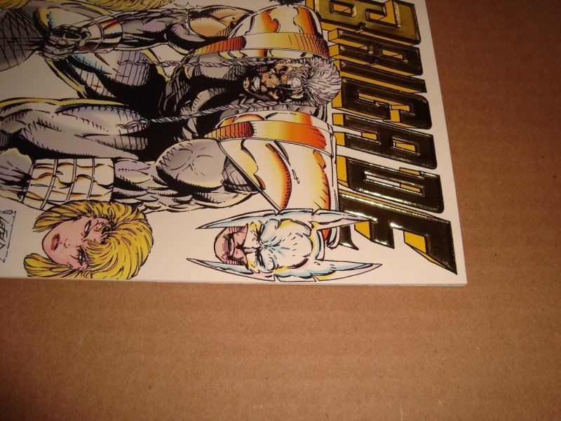 BRIGADE 1-4 PLUS GOLD LOGO VARIANT (1992)  LIEFELD MINI-SERIES - FREE SHIPPING