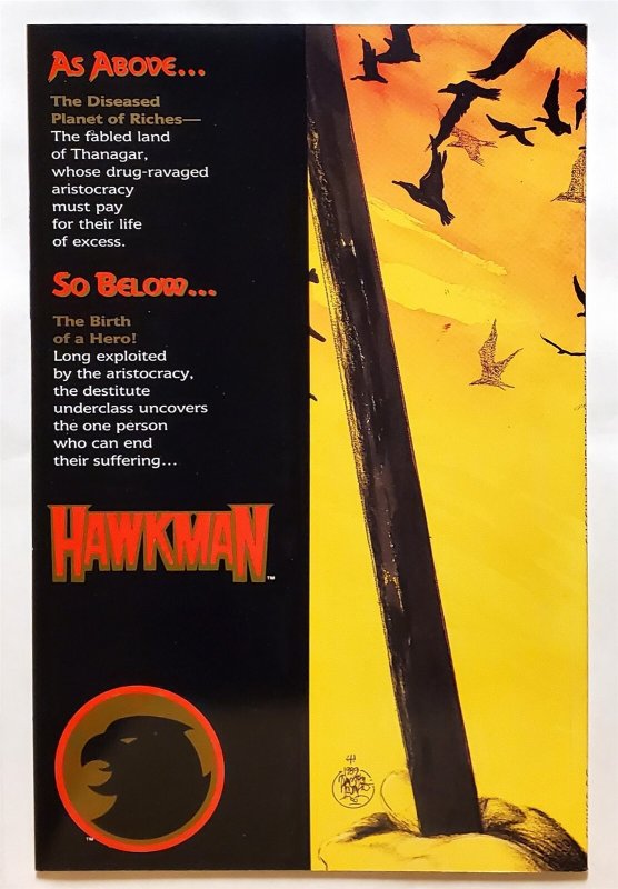 Hawkworld (Mini-Series) #3 (Oct 1989, DC) 9.0 VF/NM