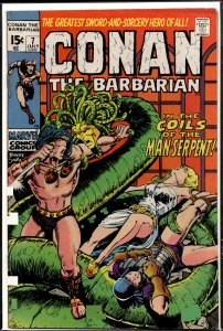 Conan the Barbarian #7 (1971) Conan [Key Issue]