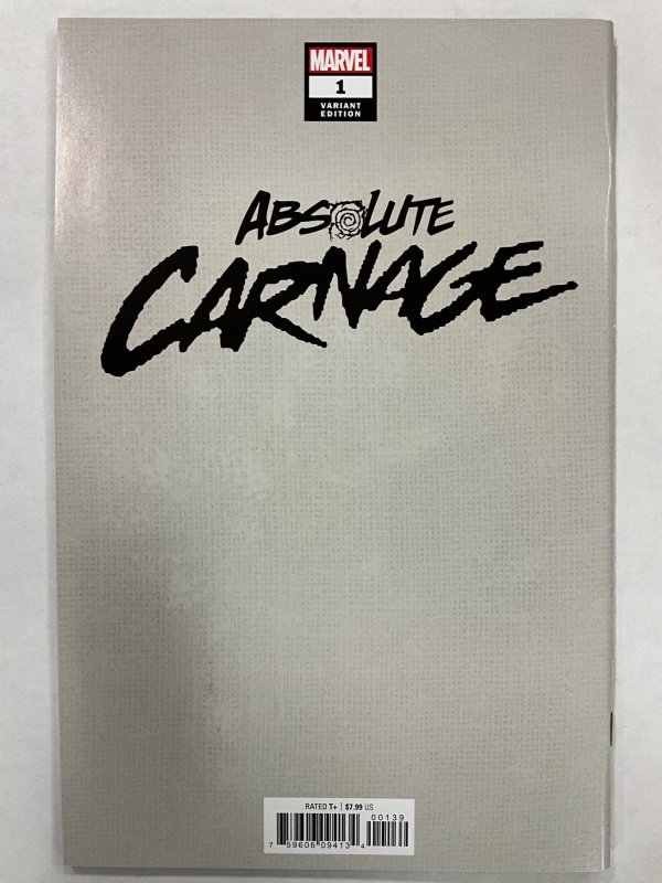Absolute Carnage #1 Lee Cover B (2019)