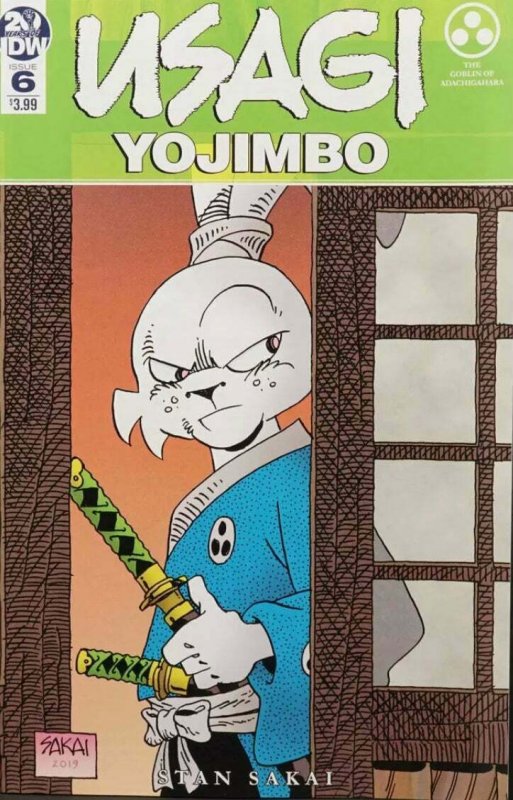 USAGI YOJIMBO #6 35th Anniversary 