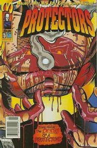 Protectors, The (Malibu) #5 (Newsstand) VF ; Malibu