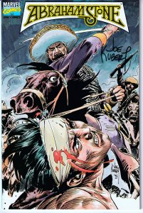 Autographed Joe Kubert's Abraham Stone