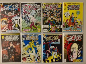 Swift Sure lot:#1-8 8 different books average 8.0 VF (1985)