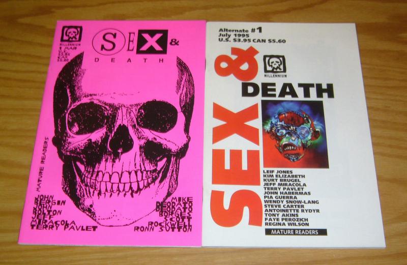 Sex & Death #1 VF/NM anthology one-shot + variant - wendy snow-lang - pia guerra