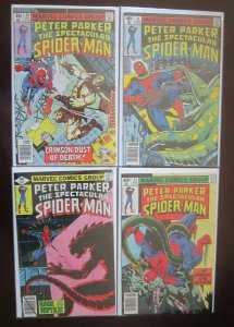 Parker Spider-Man comic lot: #2-45 all 39 different books avg 5.0 (1977-80)