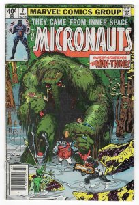 Micronauts #7 Newsstand Edition (1979)