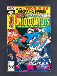 Micronauts Annual #2 Direct Edition (1980)