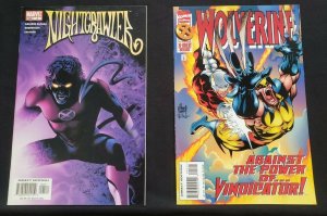 MISC MARVEL 9PC (VF/NM) DOCTOR STRANGE, HAWKEYE, NIGHTCRAWLER 1995-2016