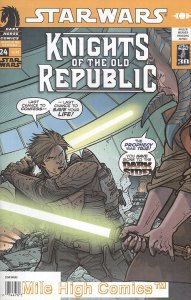 STAR WARS: KNIGHTS OF THE OLD REPUBLIC (2005 Series) #24 NEWSSTAND Very Fine