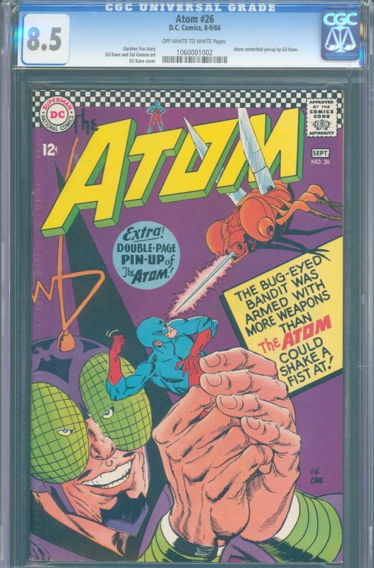 Atom #26 (DC, 1966) CGC 8.5