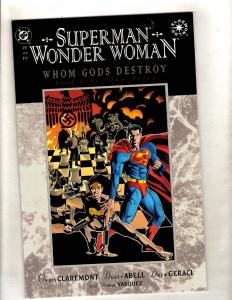 Superman Wonder Woman Whom Gods Destroy Complete DC Series # 1 2 3 4 Comics JF15