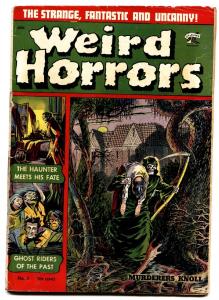 WEIRD HORRORS #4 comic book-GRIM REAPER cvr-1952-ST JOHN-PRE-CODE HORROR