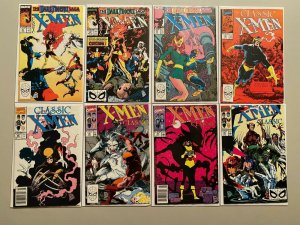 Classic X-Men comic lot 49 different from #1-49 8.0 VF (1986-90)