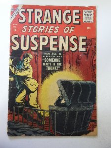 Strange Stories of Suspense #14 (1957) GD Condition See desc