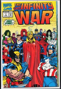 The Infinity War #1 (1992) Adam Warlock [Key Issue]