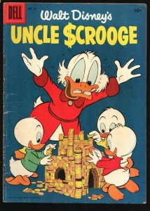 Uncle Scrooge #14 1956-Dell-Carl Barks art-Walt Disney-VG