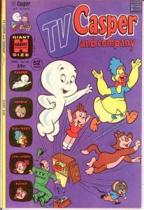 TV CASPER & COMPANY (1963-1974) 46 VF-NM  April 1974 COMICS BOOK