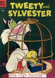 TWEETY AND SYLVESTER (1952 Series)  (DELL) #8 Very Good Comics Book