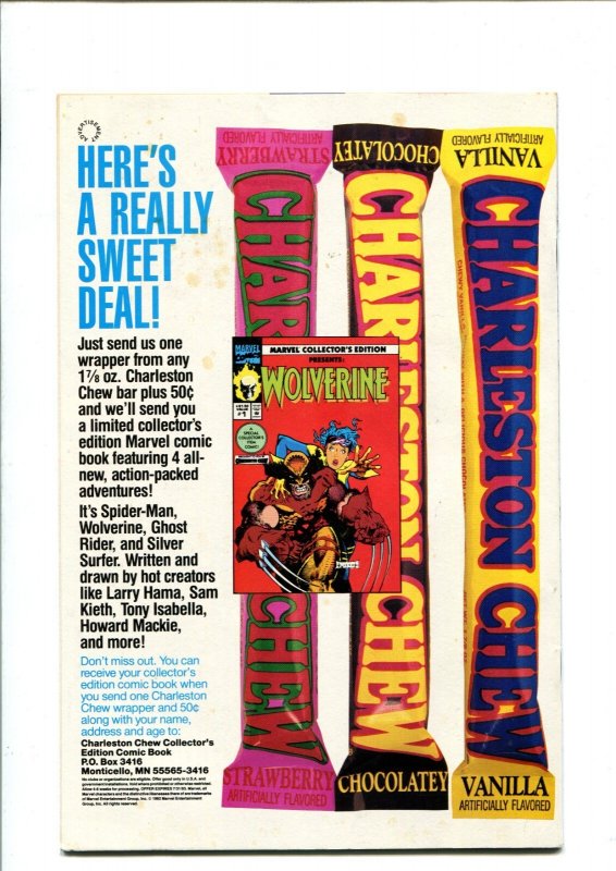 Wolverine #61 - Signed By Mark Texeria (6.5/7 ) 1992