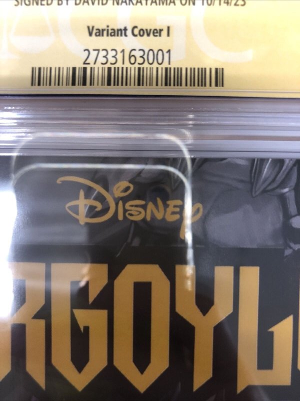 Gargoyles (2022) # 2 (CGC 9.8 SS) signed Nakayama • Census = 1 • Variant Cover