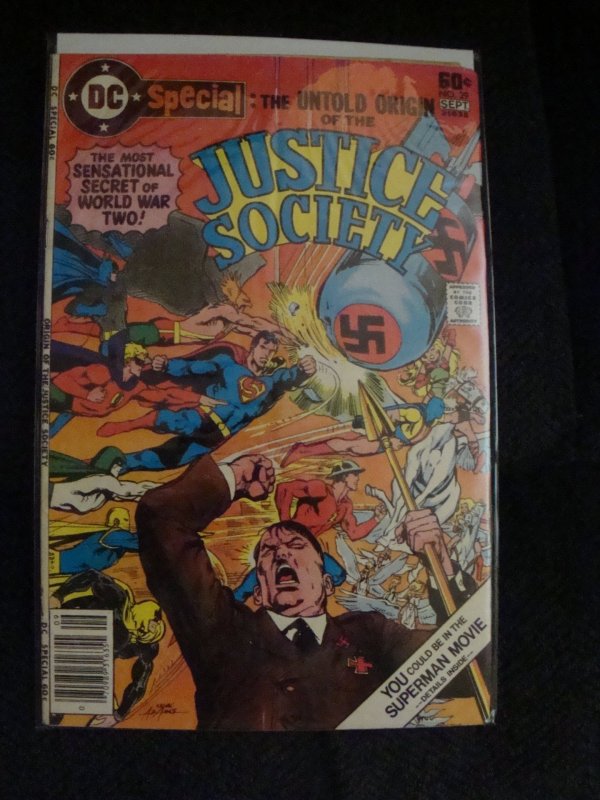 DC Special #29 Neal Adams Adolf Hitler Cover Joe Staton Art Last Issue