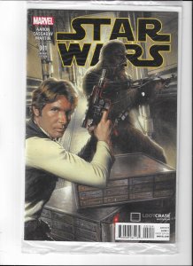 Star Wars #1 Marvel Comics 2015 Loot Crate Han Solo & Chewbacca Variant Cover