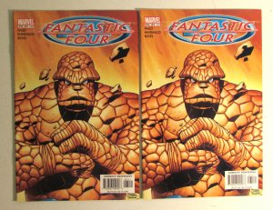 2002 Fantastic Four Lot of 2 #61 x2 Marvel 3rd Series Comic Books
