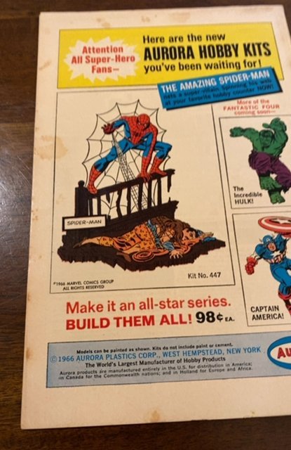 The Amazing Spider-Man #45 (1967)spider smashes our lizard some spotting