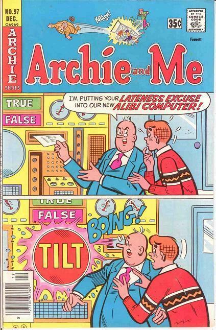 ARCHIE & ME (1964-1987)97 VF-NM   December 1977 COMICS BOOK