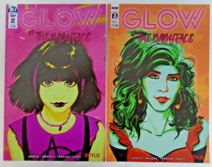 *Glow vs The Babyface (2019 IDW, of 4) 1-4