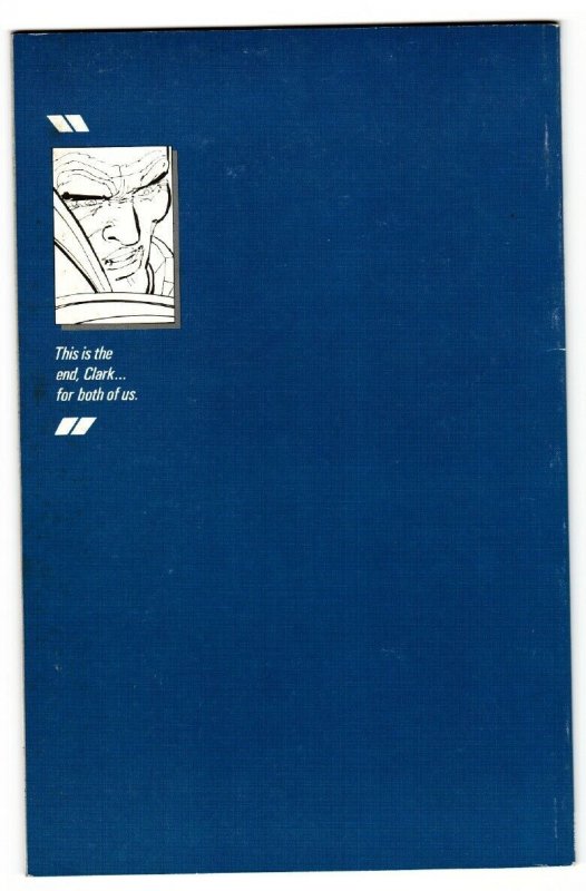 BATMAN THE DARK KNIGHT RETURNS #4 comic book1986-Batman vs. Superman-first print