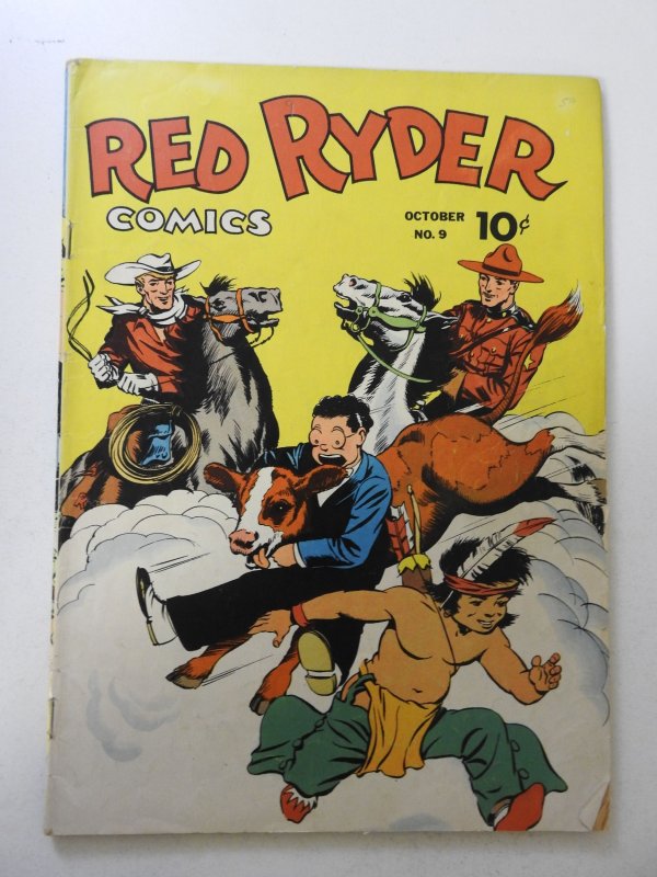 Red Ryder Comics #9 (1942) VG Condition