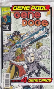 Gene Dogs #1 (with card) VF/NM ; Marvel UK