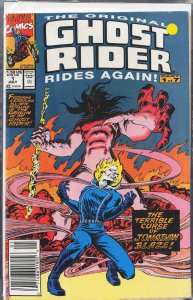 The Original Ghost Rider Rides Again #1 Newsstand Edition (1991) Ghost Rider