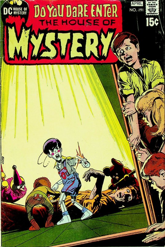 House of Mystery #191 (Mar-Apr 1971, DC) - Fine