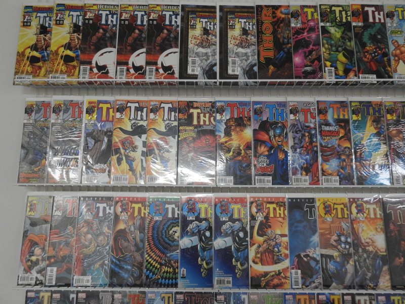 Huge Lot of 220+ Comics W/ All THOR!!! Avg. VF+ Condition!