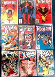 Wolverine #88 X-Men COMIC LOT KEYS! VF/NM Great Iconic Covers 1st  App Omega Red