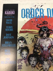 Habuki :Masks Of The Noh (1996) # 1 Variant • Calibar Comics • Signed David Mack