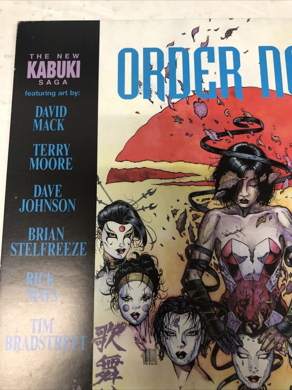 Habuki :Masks Of The Noh (1996) # 1 Variant • Calibar Comics • Signed David Mack