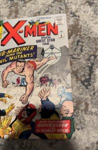 The X-Men #6 (1964)namor vs X-men  nice copy sharp