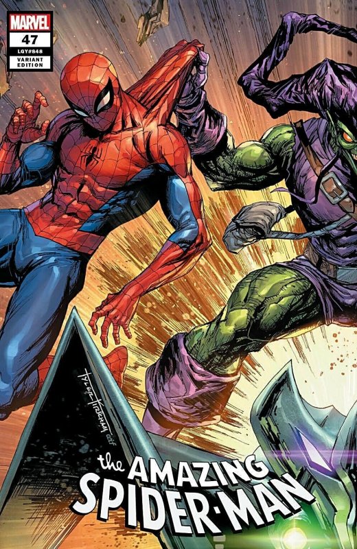 MARVEL AMAZING SPIDER-MAN #47 TYLER KIRKHAM CONNECTING TRADE DRESS VARIANT