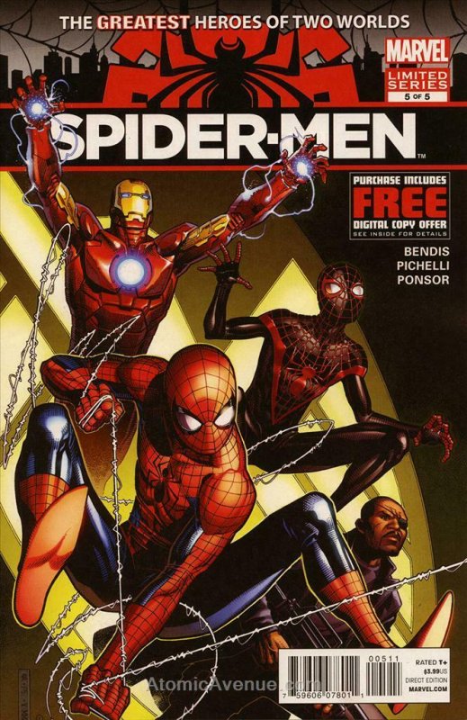 Spider-Men #5 VF/NM; Marvel | save on shipping - details inside 