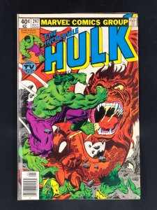 The Incredible Hulk #247 Newsstand Edition (1980)