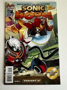 SONIC BOOM SPECIAL #1C Variant Near Mint Book Worthy Of Getting Slabbed